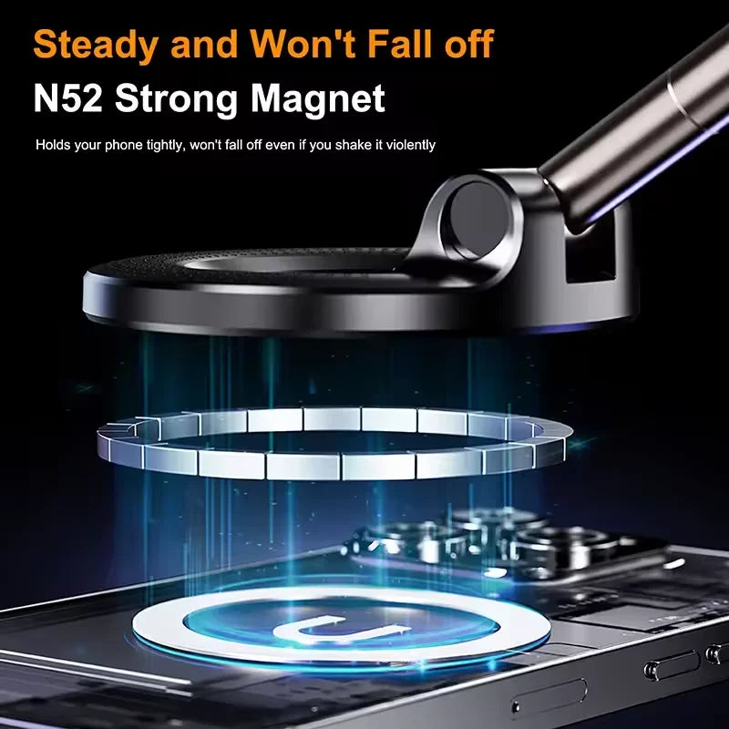 Magnetic Foldable Car Phone Mount