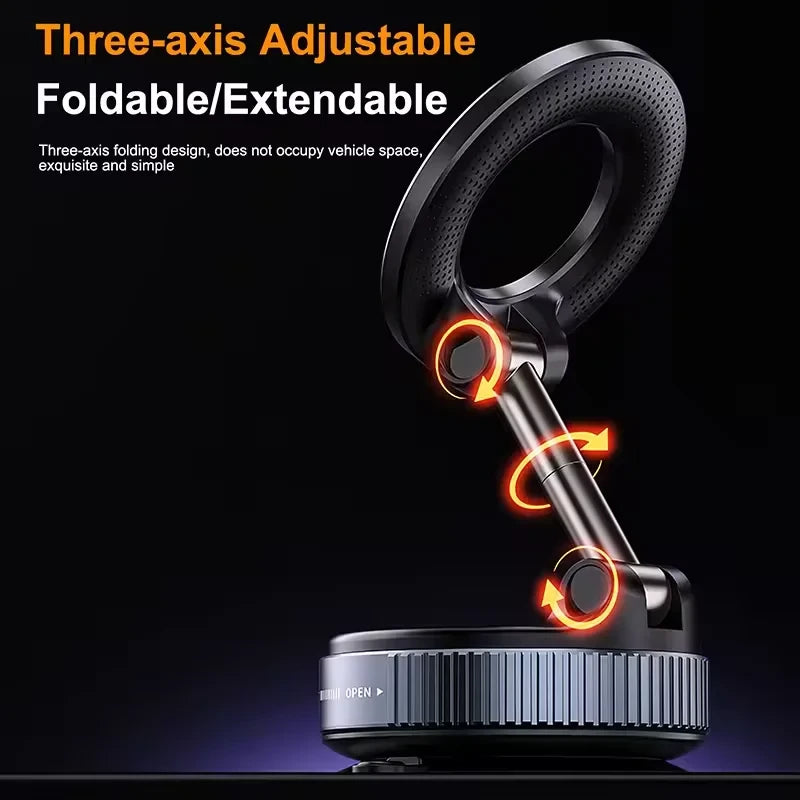 Magnetic Foldable Car Phone Mount